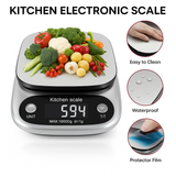 Cântar digital de bucătărie din oțel inoxidabil
