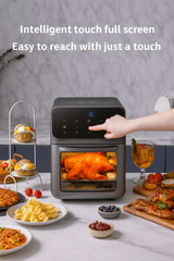 Friteuză electrică cu aer de mare capacitate de 10L