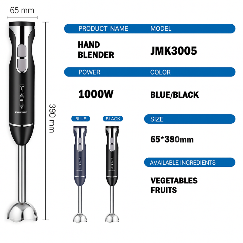 Blender portabil portabil 5 în 1, 1000W
