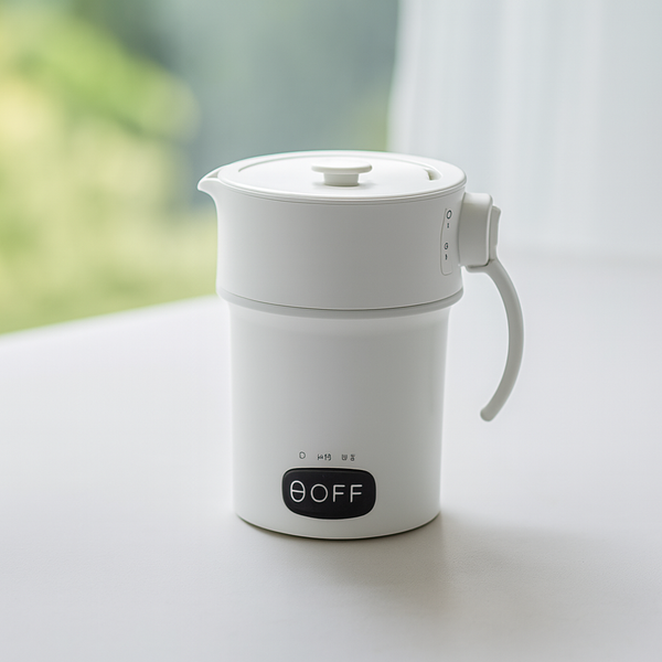 Fierbător electric pliabil de 220V, 0,6 l