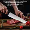 Set complet de 15 cuțite de bucătar din oțel inoxidabil